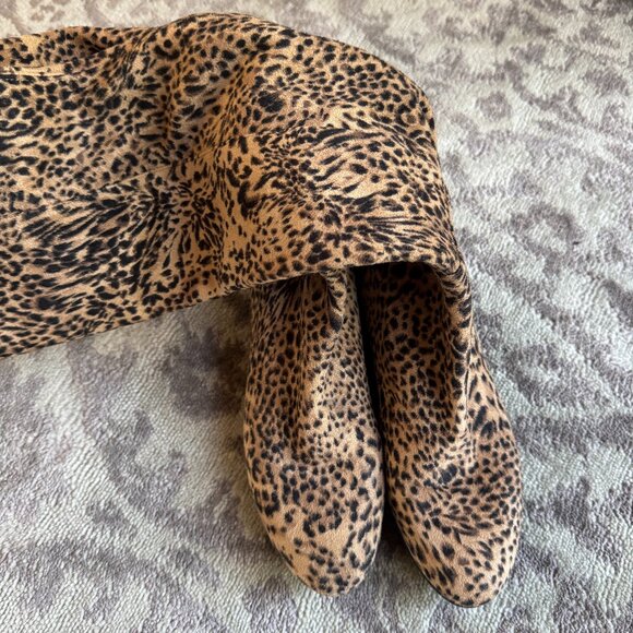 Stuart Weitzman Animal Print Over-The-Knee Boots - Picture 5 of 11